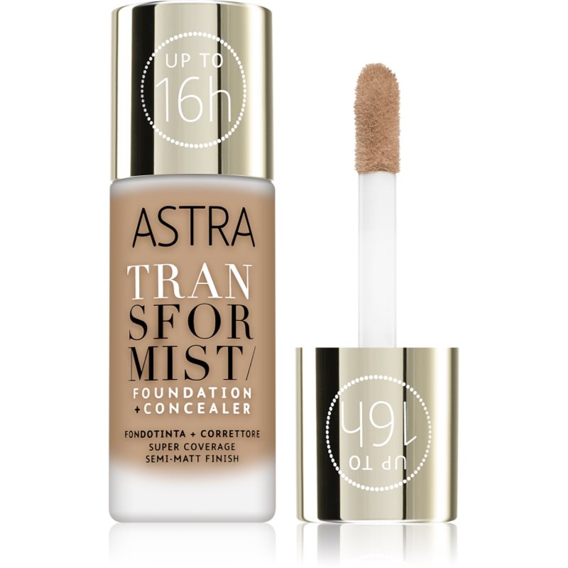 Astra Make-up Transformist tartós alapozó árnyalat 04W Ginger 18 ml-Ár