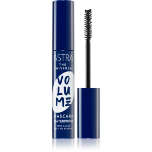 Astra Make-up Universal Volume vízálló és tömegnövelő szempillaspirál árnyalat Extra Black 13 ml-Ár