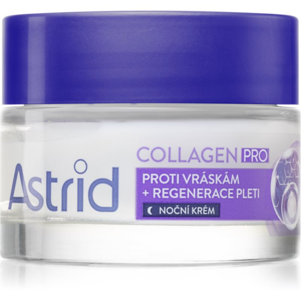 Astrid Collagen PRO éjszakai krém az öregedés összes jele ellen regeneráló hatással 50 ml-Ár
