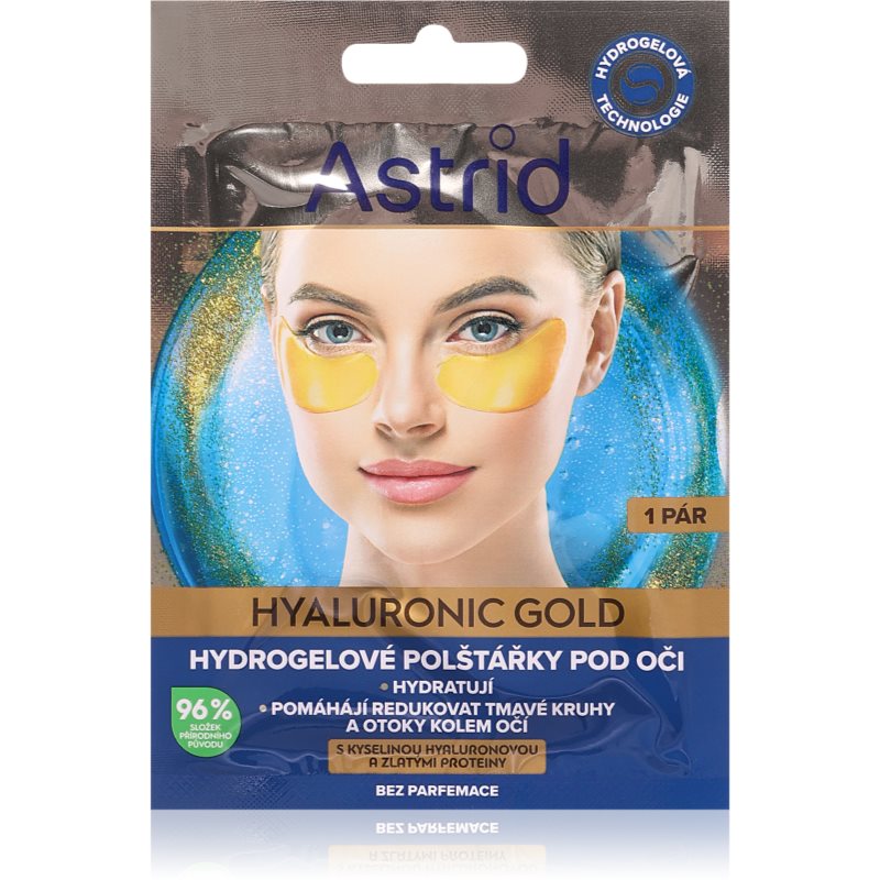 Astrid Hyaluronic Gold szemmaszk a ráncok