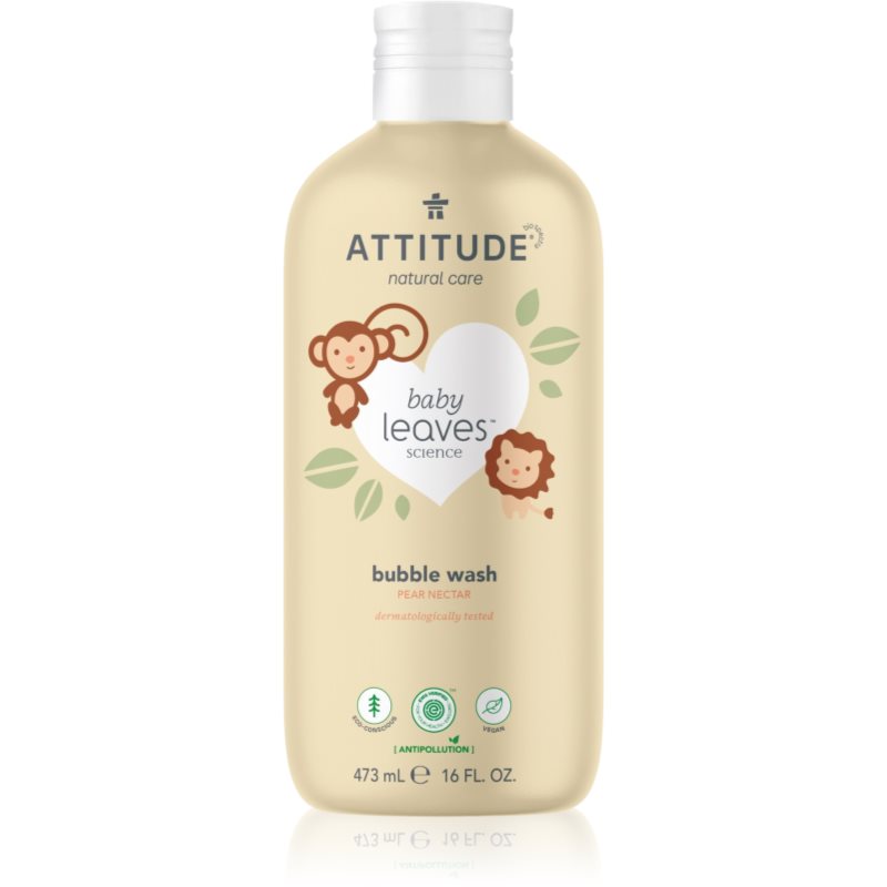 Attitude Baby Leaves Pear Nectar habfürdő gyermekeknek 473 ml-Ár