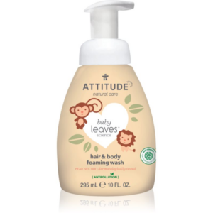 Attitude Baby Leaves Pear Nectar tisztító hab 2 az 1-ben gyermekeknek 295 ml-Ár