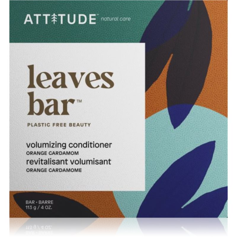 Attitude Leaves Bar Orange Cardamon szilárd hajkondicionáló dús hatásért 113 g