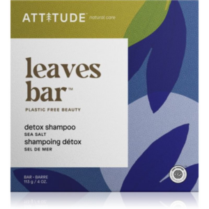 Attitude Leaves Bar Sea Salt szilárd sampon méregtelenítő hatással 113 g