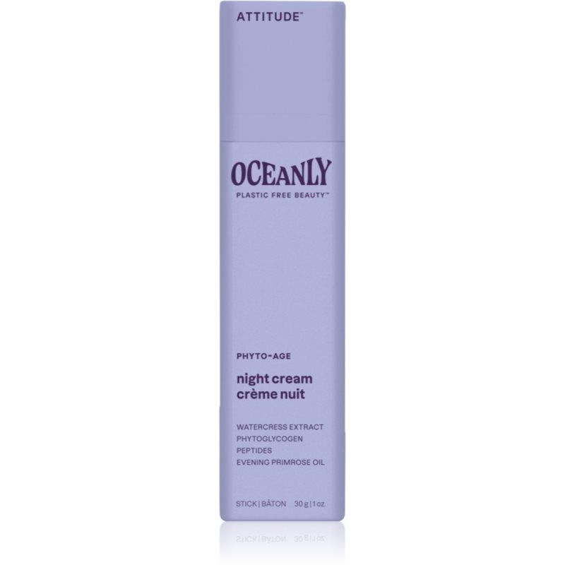 Attitude Oceanly Night Cream éjszakai krém az öregedés összes jele ellen peptidekkel 30 g-Ár