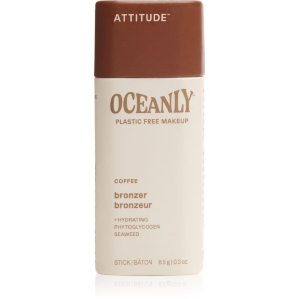 Attitude Oceanly Plastic Free Makeup bronzosító stift árnyalat Coffee 8.5 g-ár