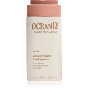 Attitude Oceanly Plastic Free Makeup krémes arcpirosító stift száraz és érzékeny bőrre árnyalat Rose 8.5 g-ár