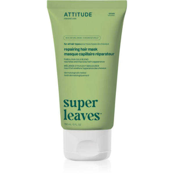 Attitude Super Leaves Fabulous Oils Blend tápláló maszk normál és száraz hajra 150 g-ár
