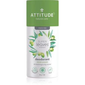 Attitude Super Leaves Olive Leaves alumínium sótól mentes dezodor 85 g