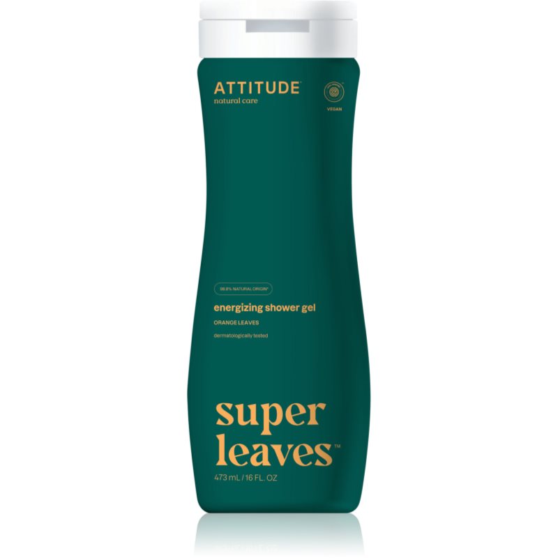 Attitude Super Leaves Orange Leaves természetes tusoló gél méregtelenítő hatással 473 ml-Ár