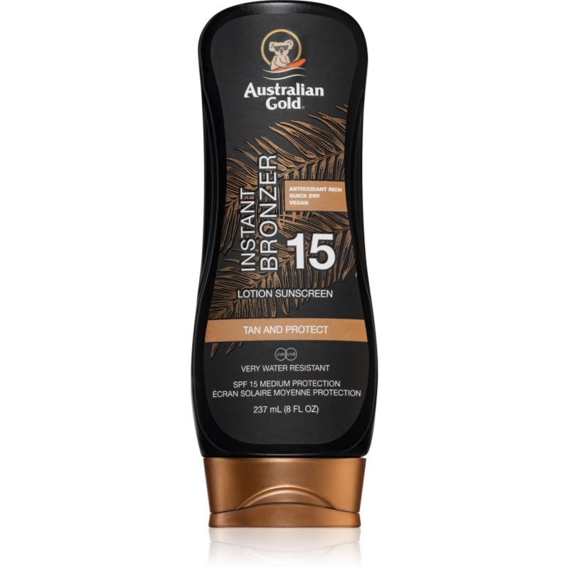 Australian Gold Protect Lotion With Bronzer Bronz testápolótej SPF 15 237 ml-Ár