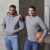 Authentic Russell Grey Men's Hoodie
