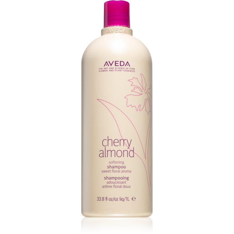 Aveda Cherry Almond Softening Shampoo tápláló sampon a fénylő és selymes hajért 1000 ml-Ár