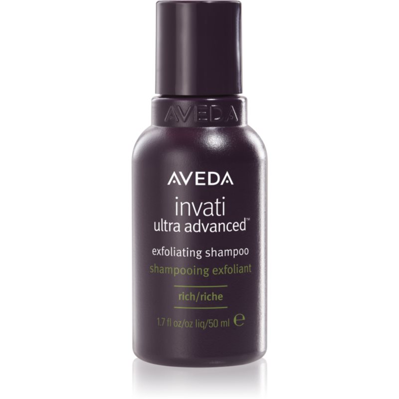 Aveda Invati Ultra Advanced™ Exfoliating Shampoo Rich mélyen tisztító sampon peeling hatással 50 ml