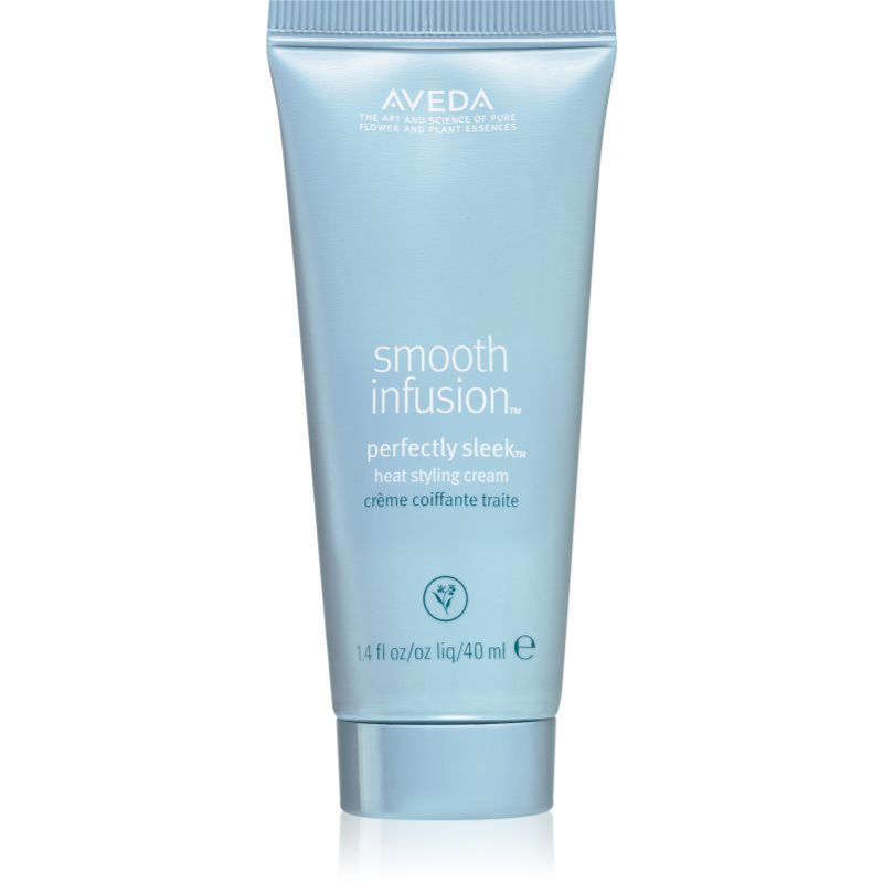Aveda Smooth Infusion™ Perfectly Sleek™ Heat Styling Cream hővédő krém a rakoncátlan haj kisimítására töredezés ellen 40 ml-Ár