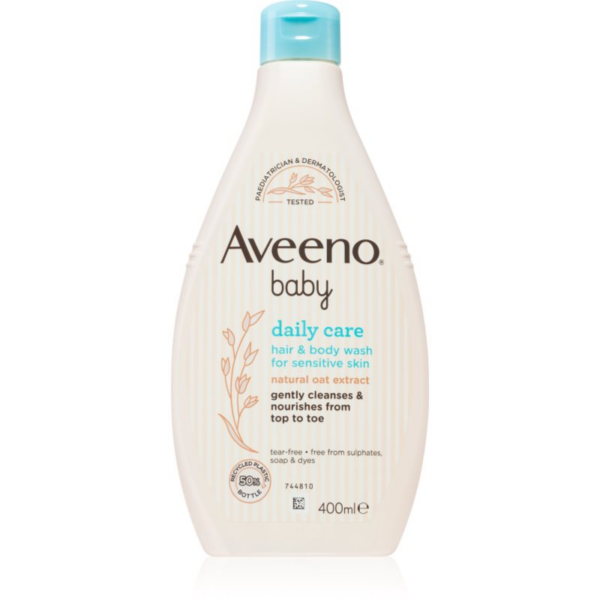 Aveeno Baby Hair&Body Wash sampon gyermekeknek haj és test 400 ml-Ár