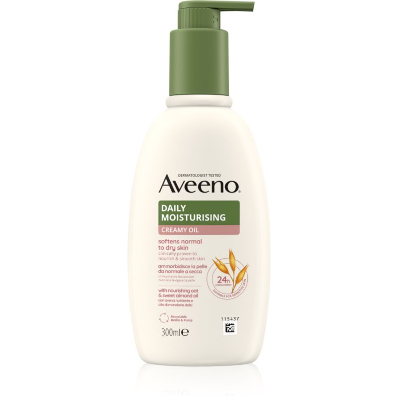 Aveeno Daily Moisturising Softens Dry Skin gyengéd testápoló tej 300 ml-Ár