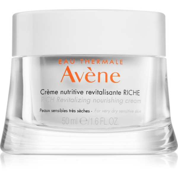 Avène Les Essentiels Rich Revitalizing Nourishing Cream gazdagon tápláló krém a nagyon száraz és érzékeny bőrre 50 ml-Eredeti