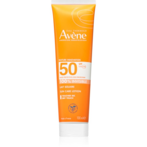 Avène Sun Care Lotion 100% Invisible vízálló napozótej SPF 50 100 ml