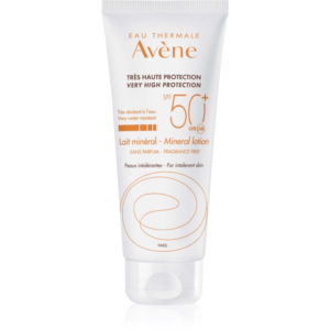 Avène Sun Mineral Lotion védő tej kémiai szűrő és parfüm mentes SPF 50+ 100 ml-Ár