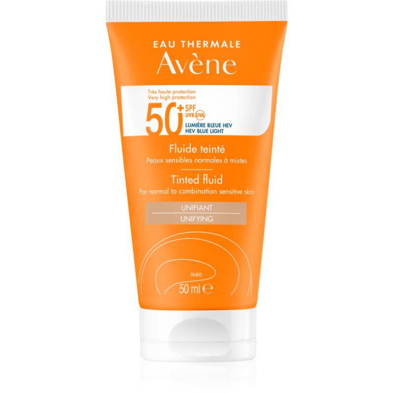 Avène Sun Tinted Fluid gyengéd tonizáló fluid SPF 50+ 50 ml-Ár