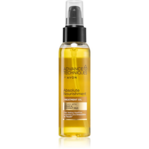 Avon Advance Techniques Absolute Nourishment tápláló olaj hajra Argán olajjal kókuszolajjal 100 ml-Ár
