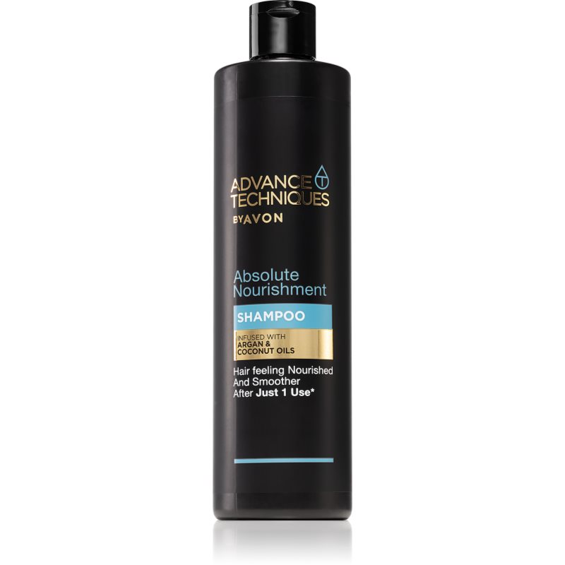 Avon Advance Techniques Absolute Nourishment tápláló sampon marokkói argánolajjal minden hajtípusra 400 ml-Eredeti