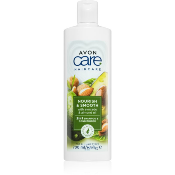 Avon Care Nourish & Smooth sampon és kondicionáló 2 in1 tápláló hatással 700 ml-Ár