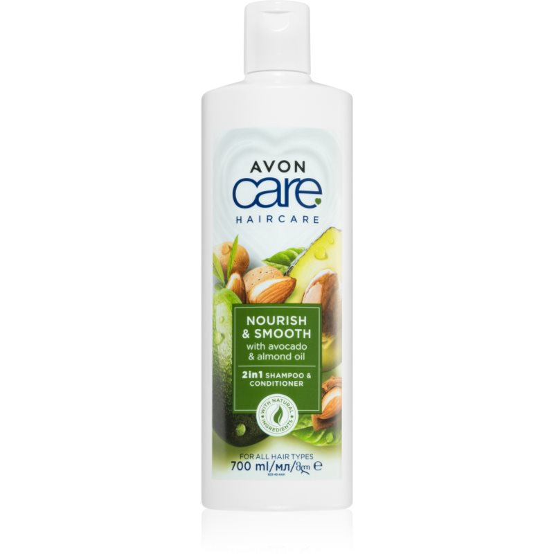 Avon Care Nourish & Smooth sampon és kondicionáló 2 in1 tápláló hatással 700 ml-Ár