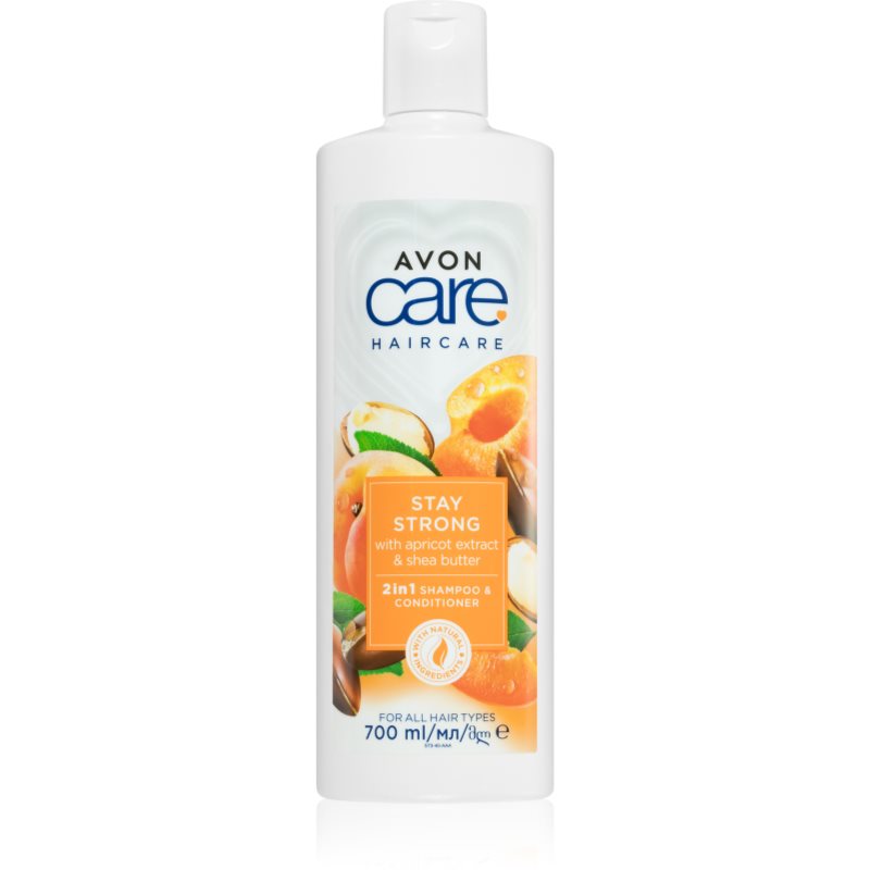 Avon Care Stay Strong sampon és kondicionáló 2 in1 a töredezett