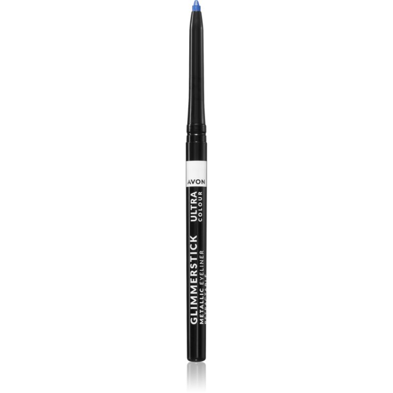 Avon Glimmerstick Metallic metálos fényű szemceruza szemre árnyalat Electric Blue 0.35 g