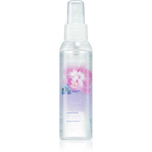 Avon Naturals Care Vibrant Orchid & Blueberry testápoló spray orchideával és áfonyával 100 ml-Eredeti Avon Naturals Care Vibrant Orchid & Blueberry testápoló spray orchideával és áfonyával 100 ml-Eredeti