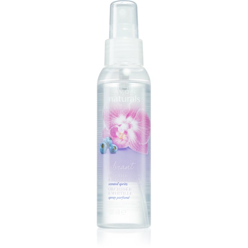 Avon Naturals Care Vibrant Orchid & Blueberry testápoló spray orchideával és áfonyával 100 ml-Eredeti