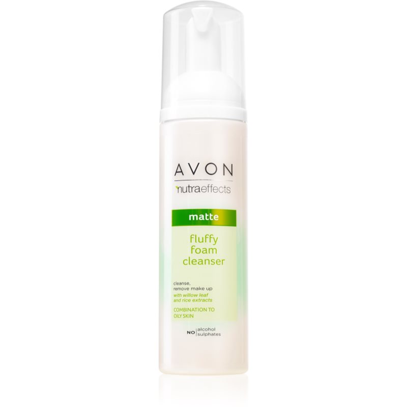 Avon Nutra Effects Matte tisztító hab kombinált és zsíros bőrre 150 ml-Eredeti