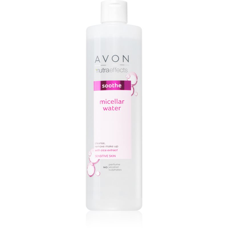 Avon Nutra Effects Soothe tisztító micellás víz az érzékeny arcbőrre 400 ml-Eredeti