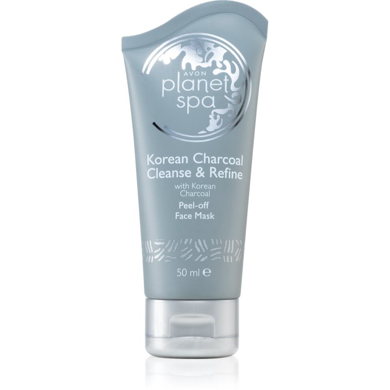 Avon Planet Spa Korean Charcoal Cleanse & Refine arcmaszk aktív szénnel 50 ml-Eredeti
