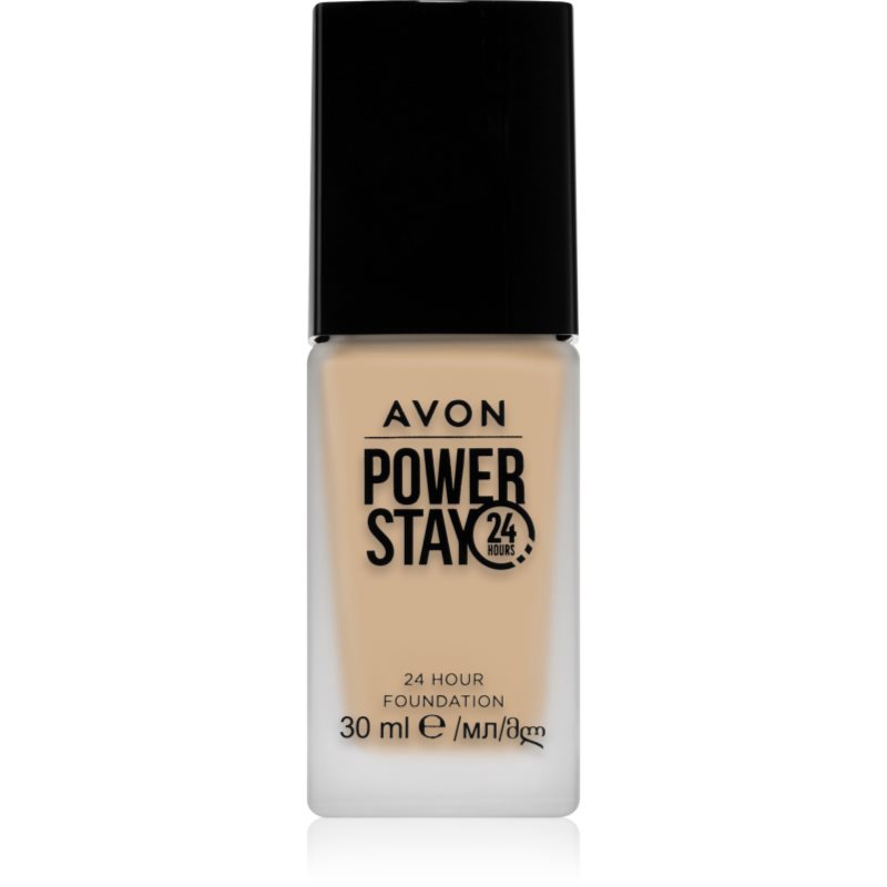 Avon Power Stay 24h tartós alapozó matt hatással árnyalat 120 N Porcelain 30 ml-Ár