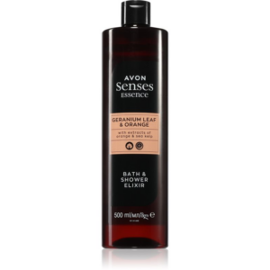 Avon Senses Essence Geranium Leaf & Orange fürdőkészítmény 500 ml-Ár