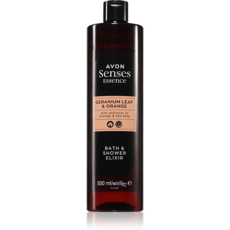 Avon Senses Essence Geranium Leaf & Orange fürdőkészítmény 500 ml-Ár