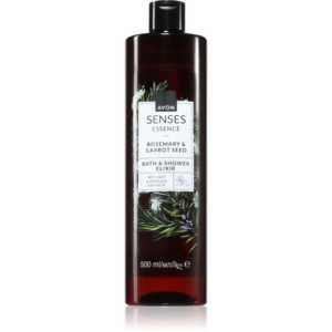 Avon Senses Essence Rosemary & Carrot Seed krémes fürdő és tusoló gél 500 ml-ár
