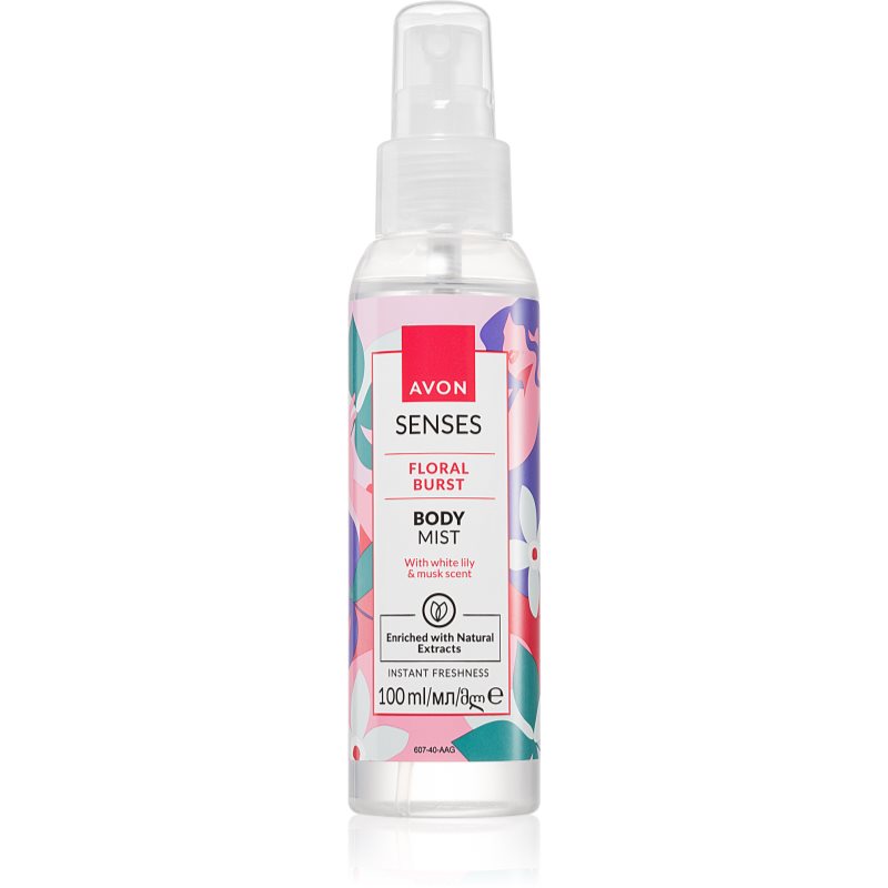 Avon Senses Floral Burst testápoló spray hölgyeknek 100 ml-Ár