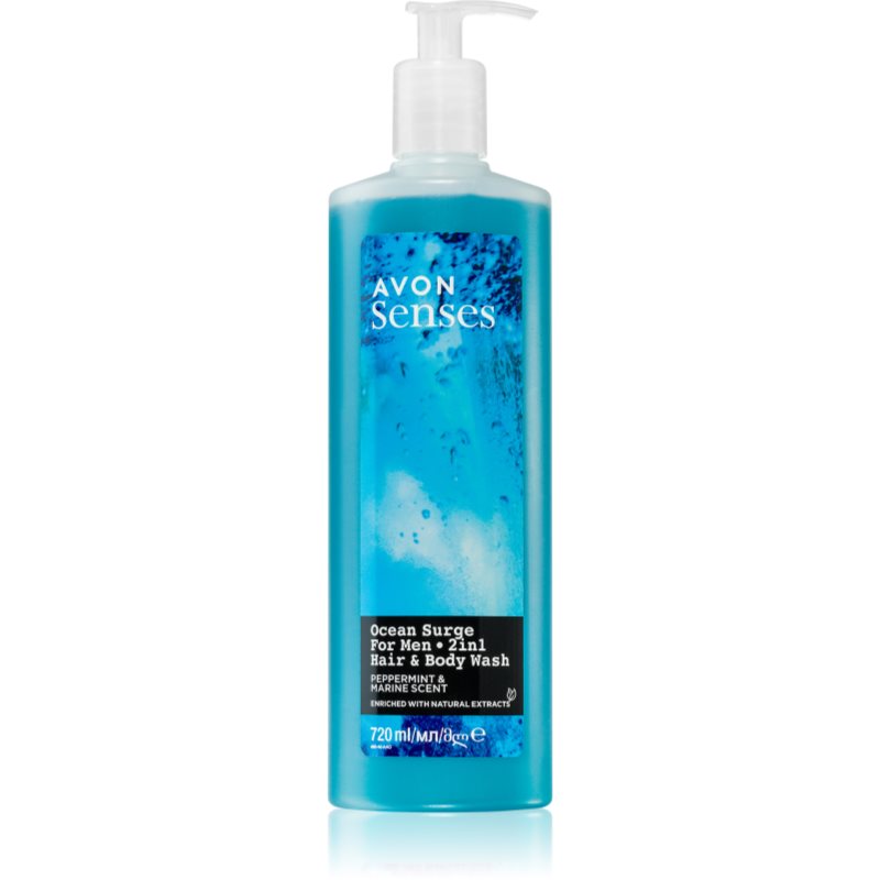 Avon Senses Ocean Surge sampon és tusfürdő gél 2 in 1 720 ml-Ár