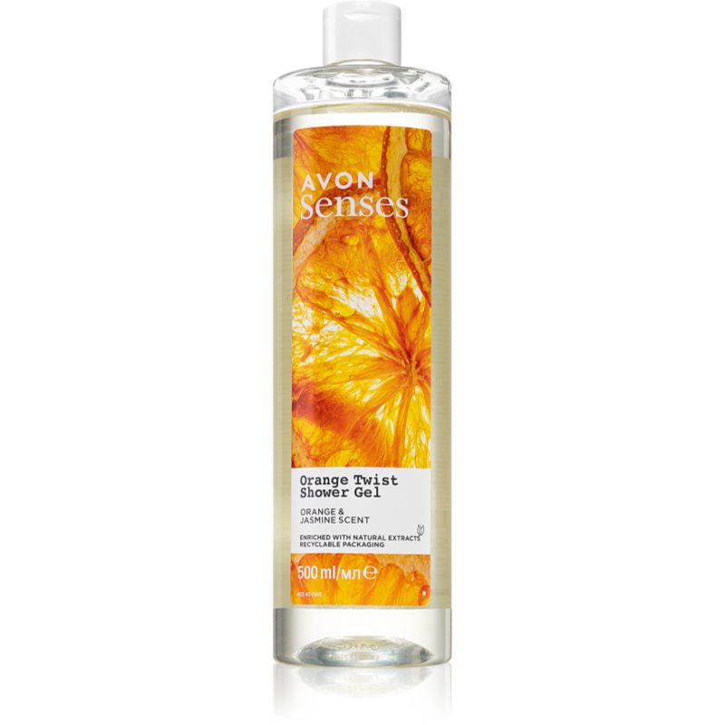 Avon Senses Orange Twist felfrissítő tusfürdő gél 500 ml-Ár