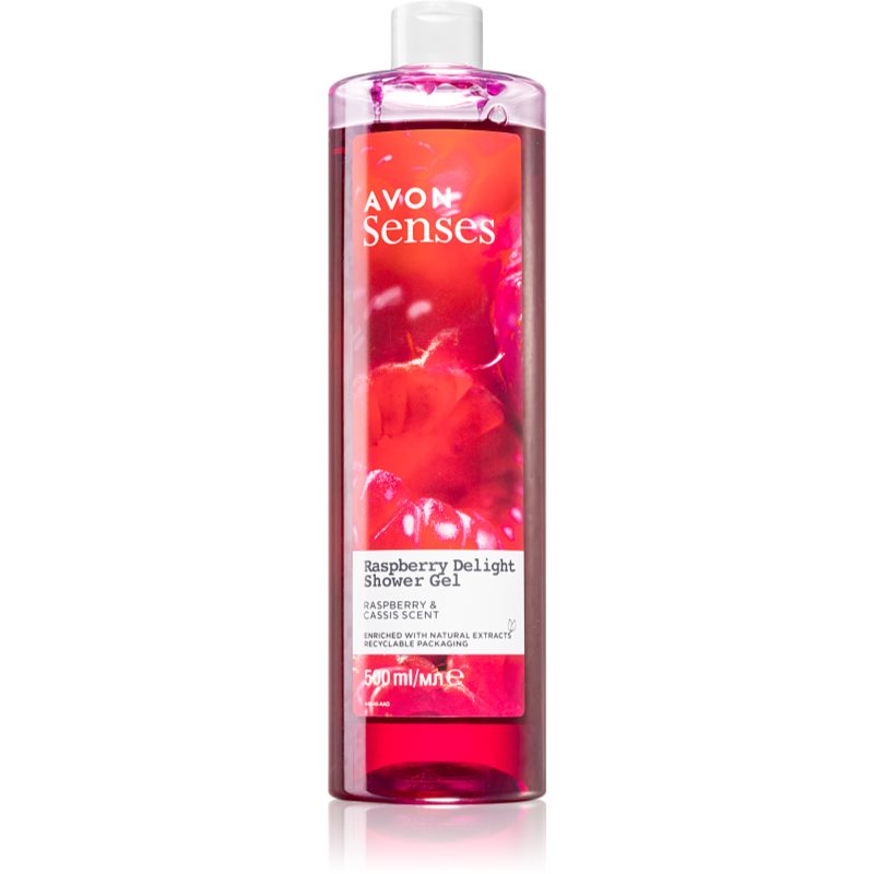 Avon Senses Raspberry Delight ápoló tusoló gél 500 ml-Ár