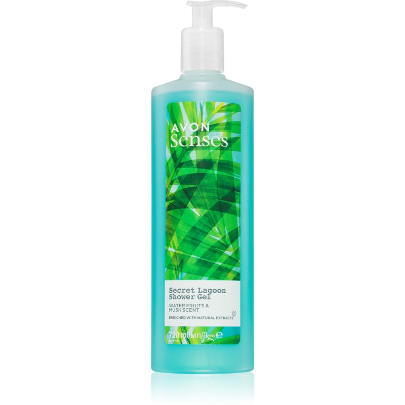 Avon Senses Secret Lagoon felfrissítő tusfürdő gél 720 ml-Ár