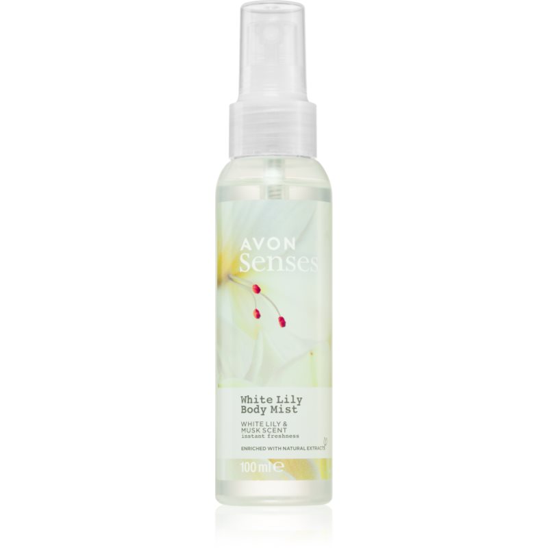 Avon Senses White Lily & Musk frissítő test spray 100 ml-Ár