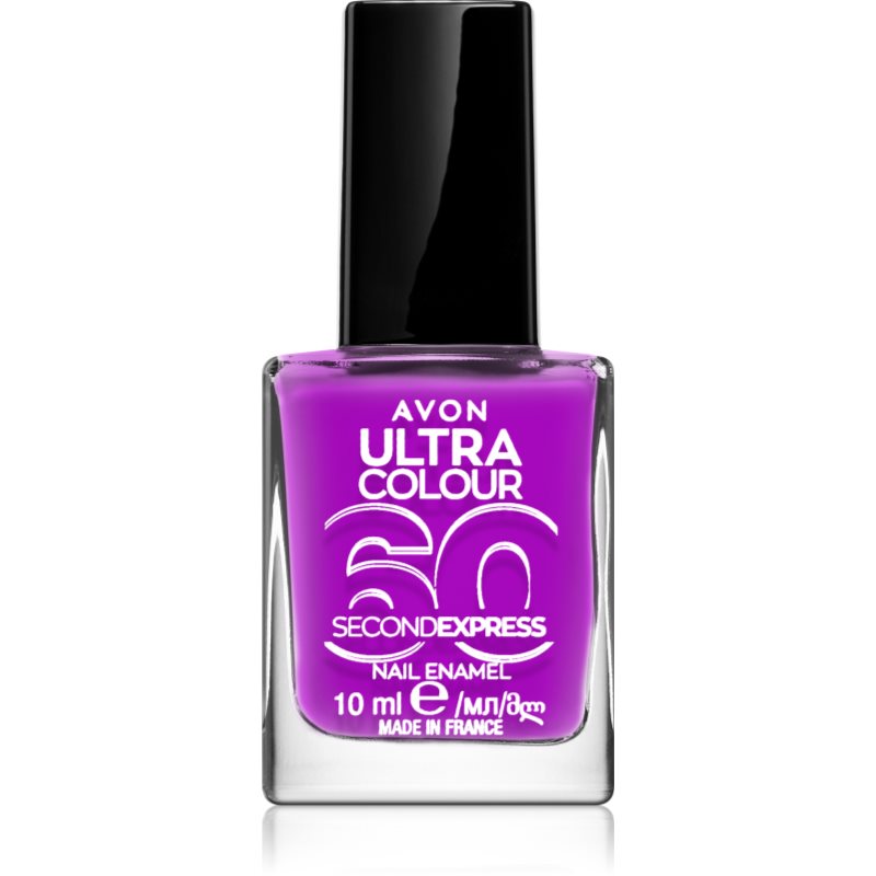 Avon Ultra Colour 60 Second Express gyorsan száradó körömlakk árnyalat Ultraviolet 10 ml-Ár