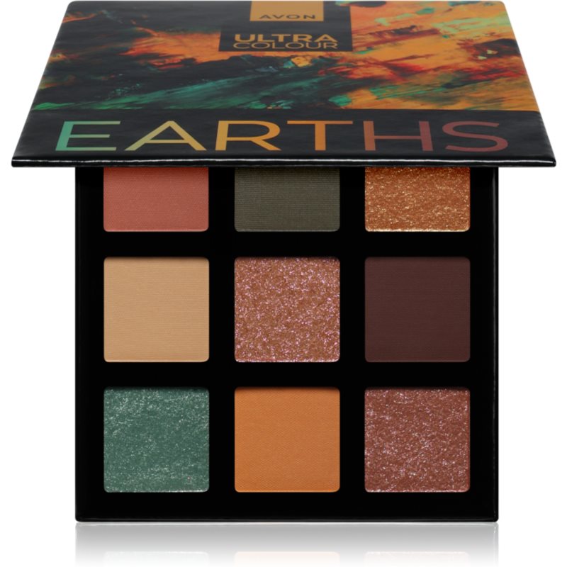 Avon Ultra Colour szemhéjfesték paletta árnyalat Earths 6