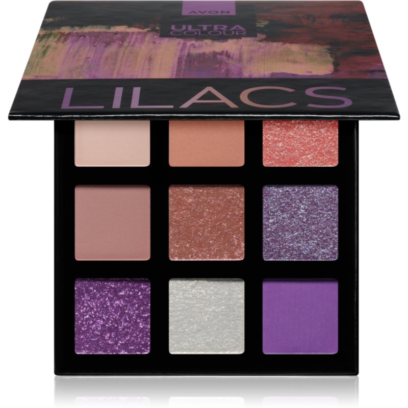 Avon Ultra Colour szemhéjfesték paletta árnyalat Lilacs 6