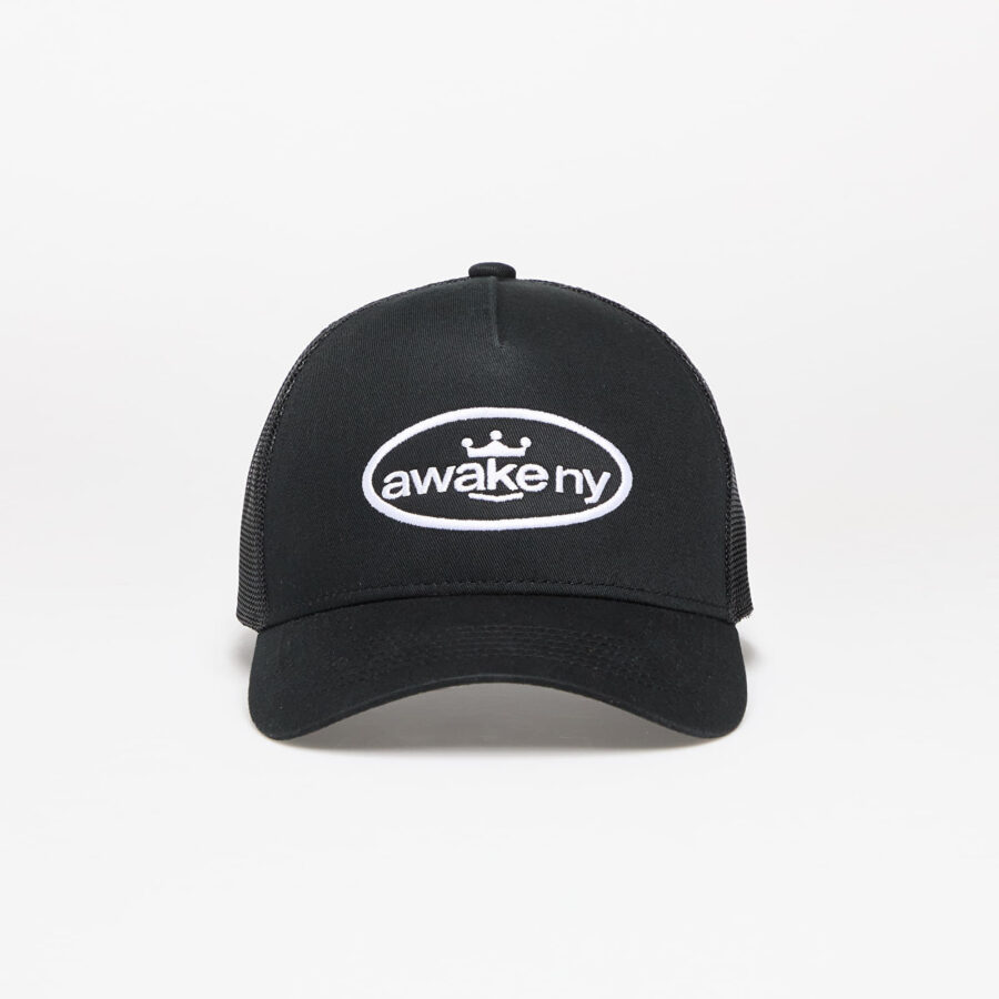 Awake NY King Logo Trucker Hat Black Universal-alacsony-ár